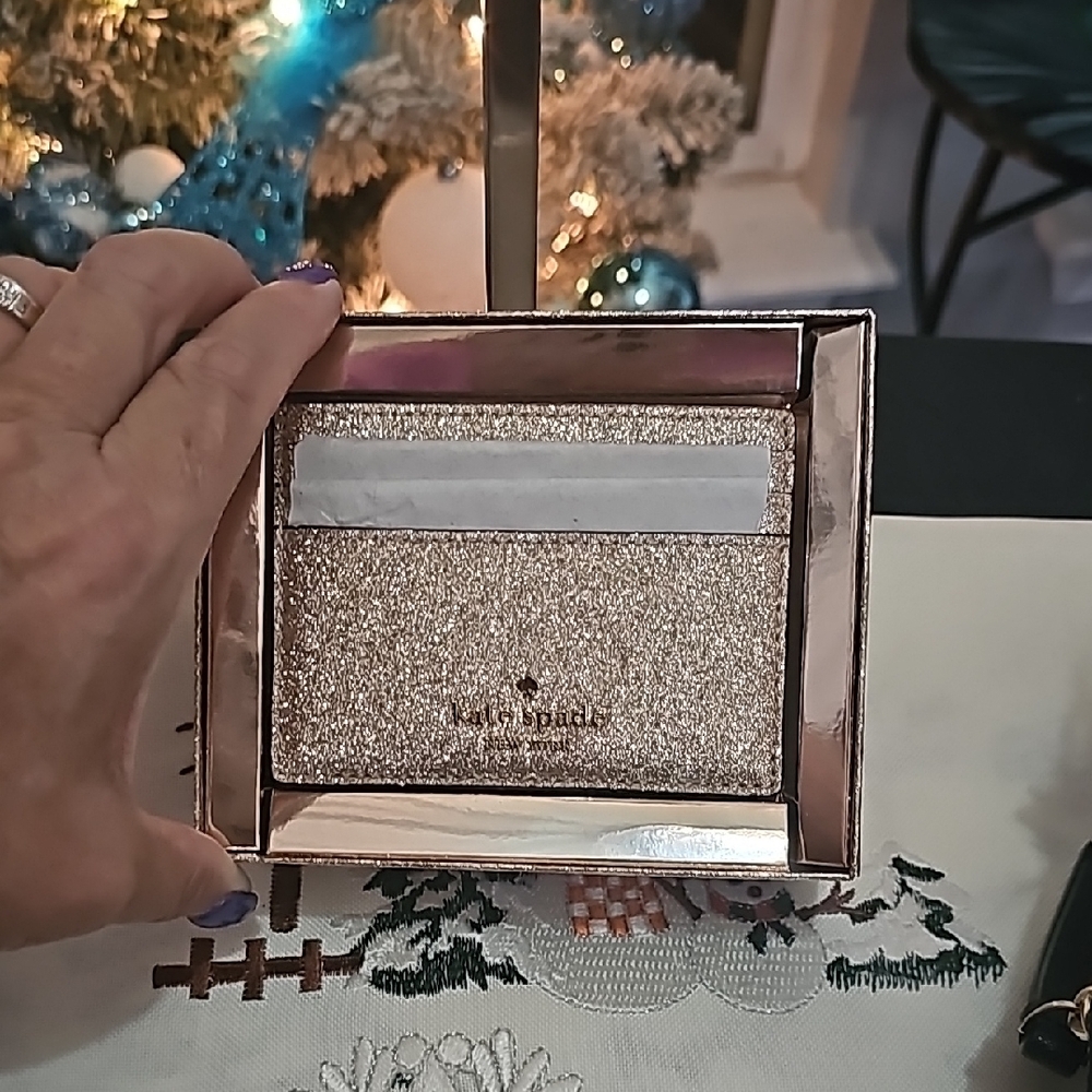 Kate Spade Gold Glitter Makeup Palette